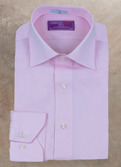 Maxwell in Solid Light Pink Twill Shirt