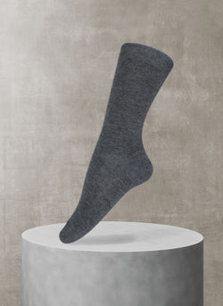 Women's Luxury Viscose Sock in Charcoal