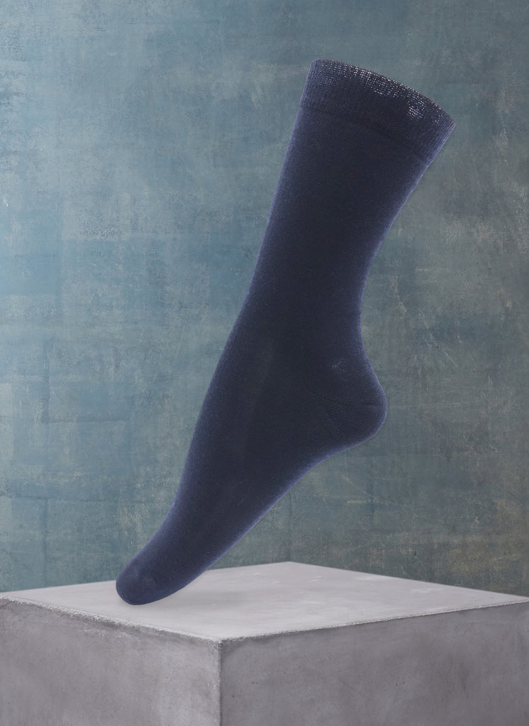 Women's Merino Wool Argyle Sock in Taupe