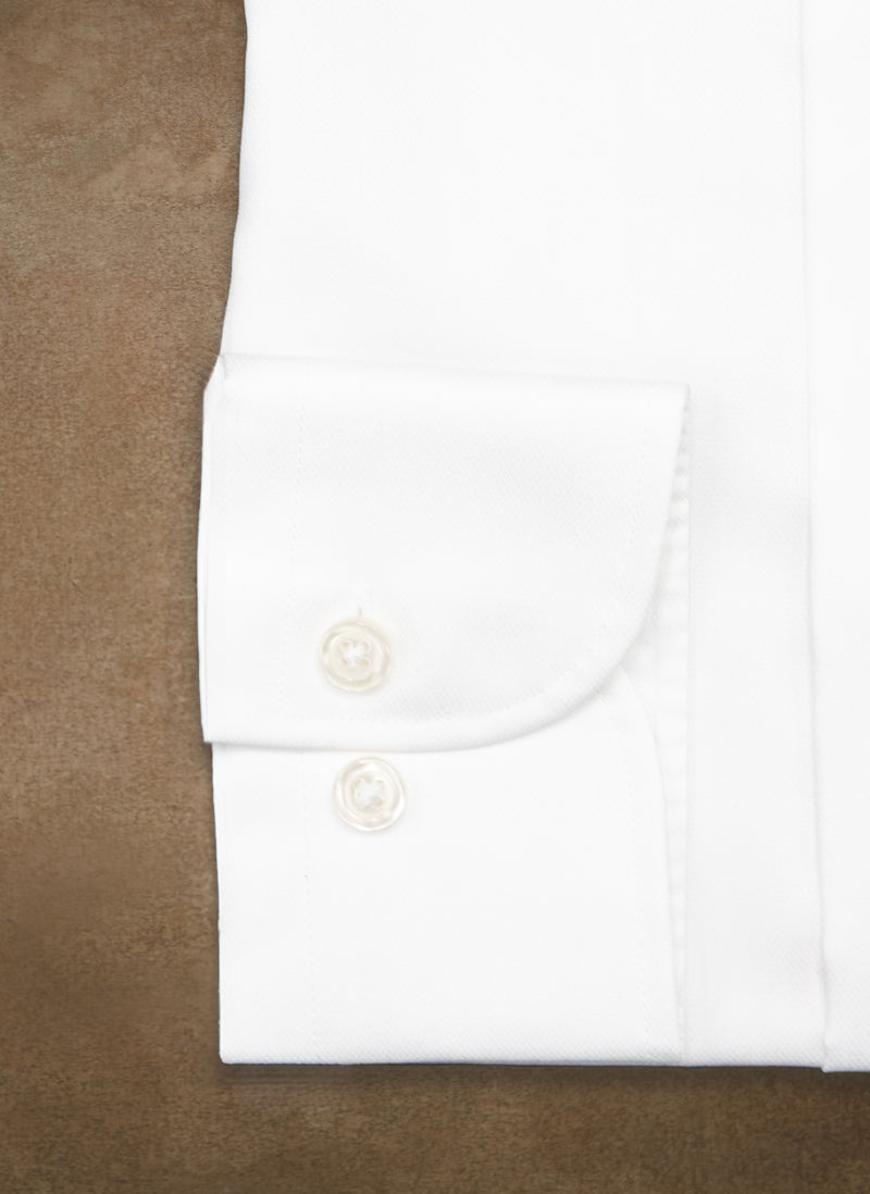 Alexander in White Nano Diamond Shirt