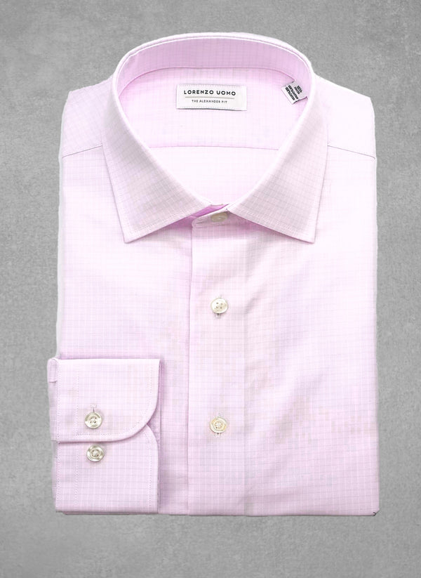 Alexander in Light Pink Check Shirt