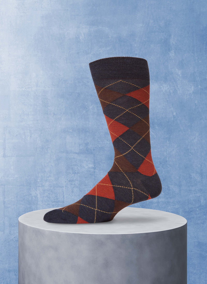 3 Pack Italian Merino Wool Fashion Mid-Calf Socks in Assorted – Lorenzo Uomo