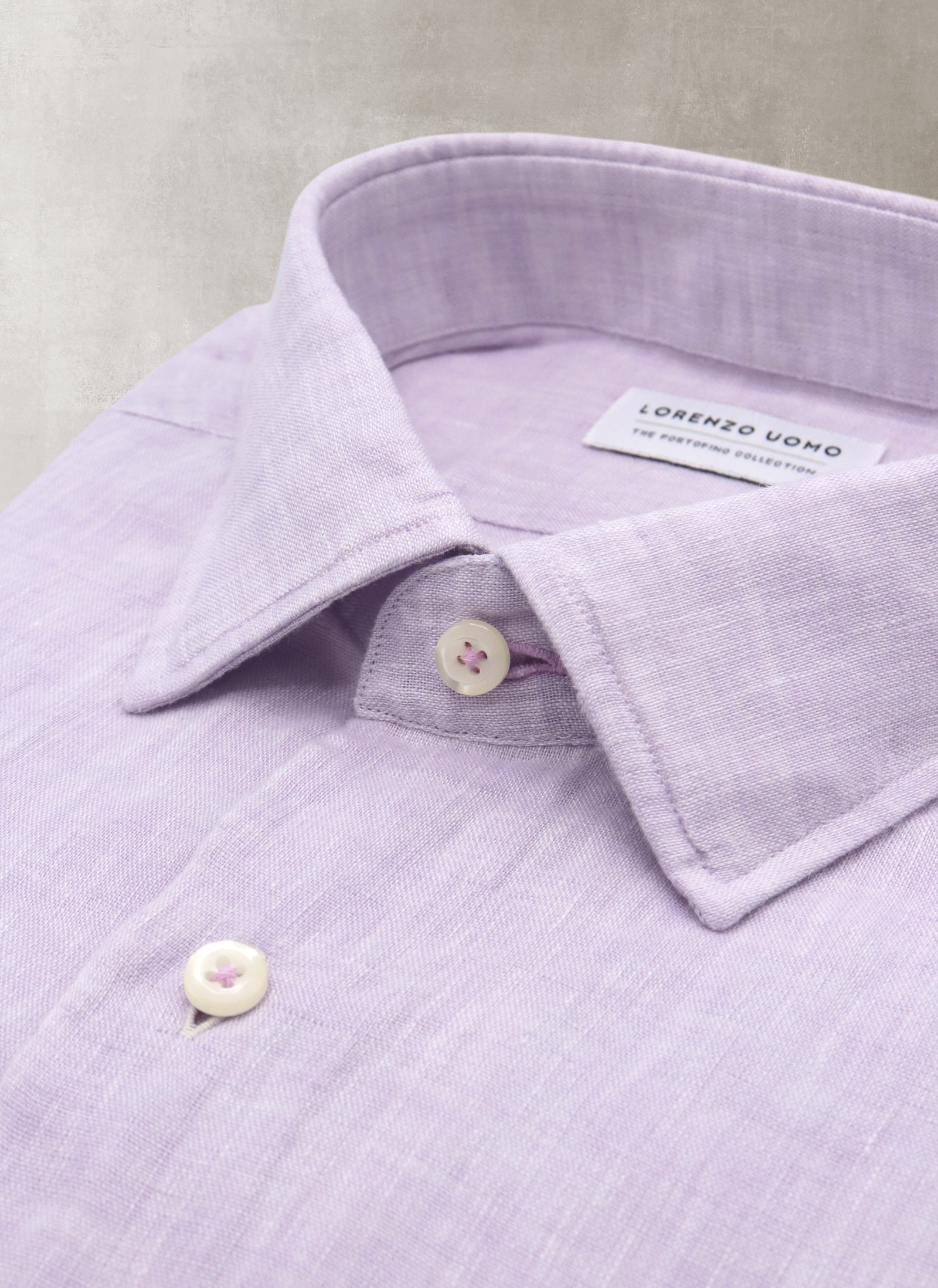 Brioni Lavender 100% Linen Button Up Shirt Men’s store M 16 41 Read